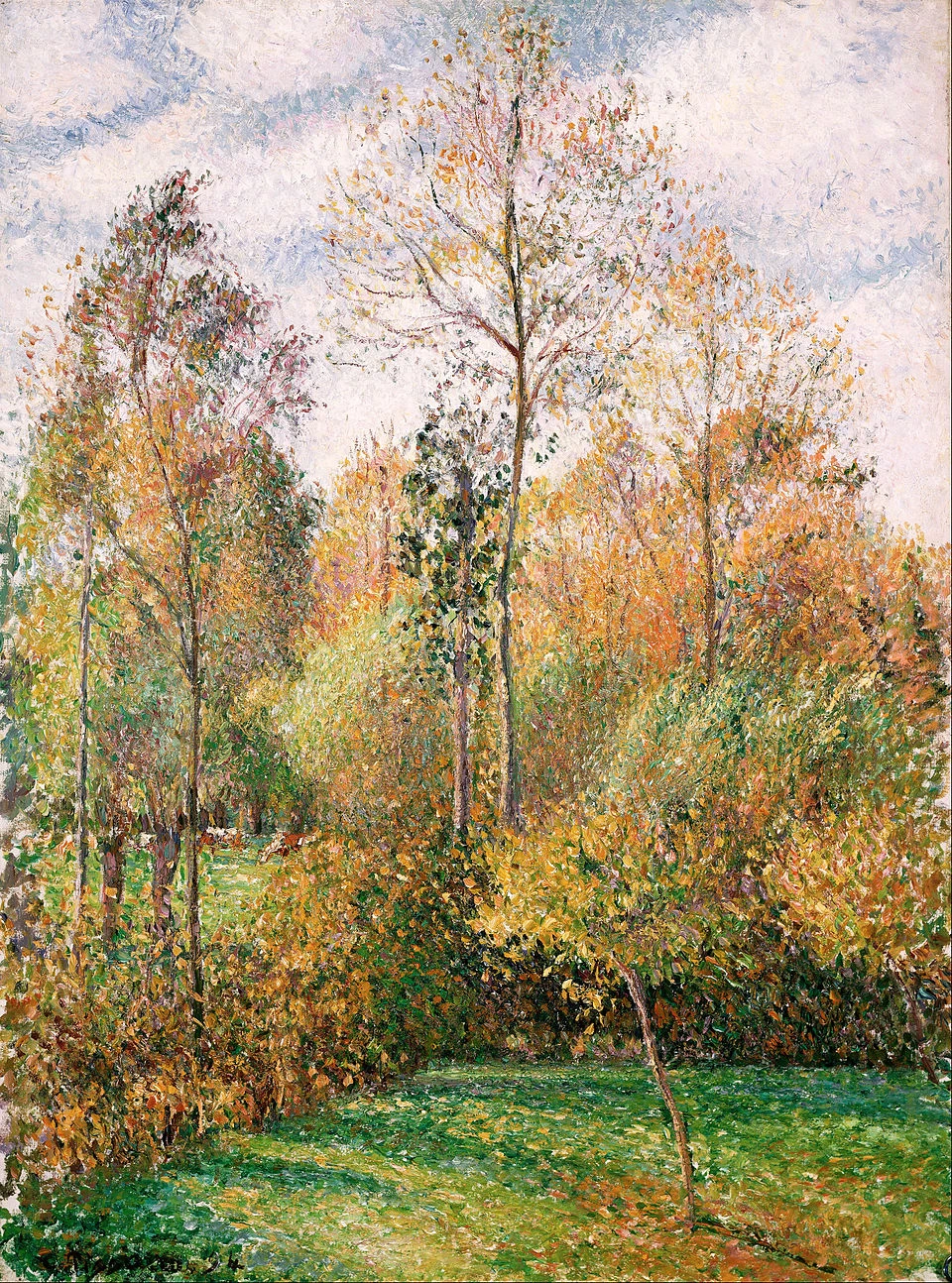 Autunno, Peupliers, Eragny - Ordrupgaard, Denver